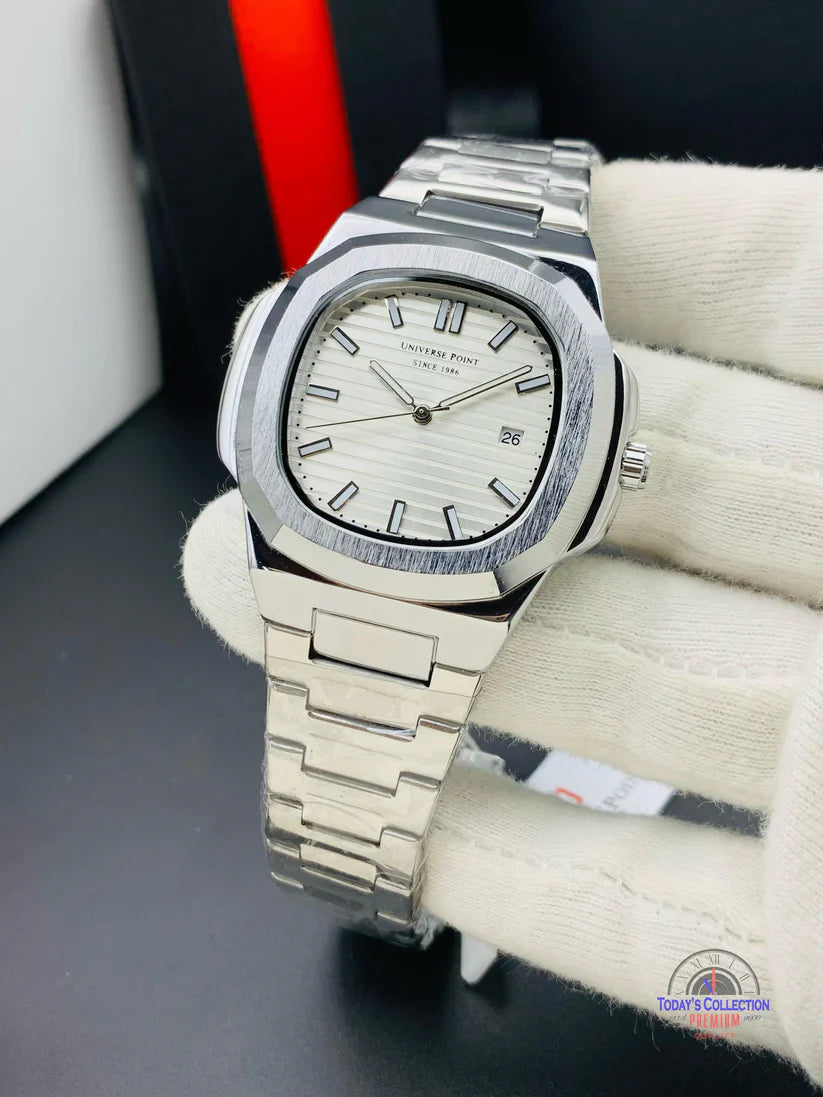 Patek Philippe Silver - White Dial